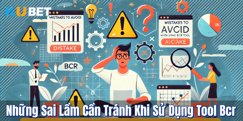 Những Sai Lầm Cần Tránh Khi Sử Dụng Tool Bcr